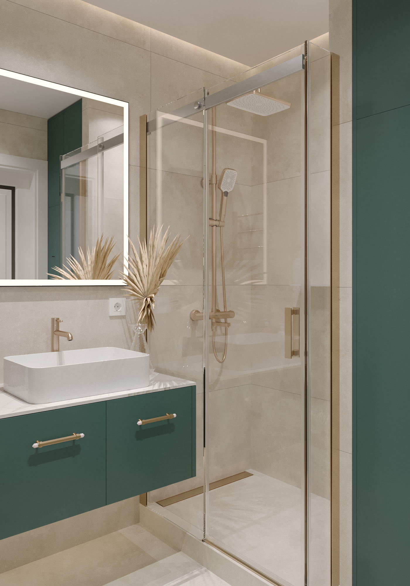 1к квартира в ЖК Андерсен Парк 36м2 — Санузел