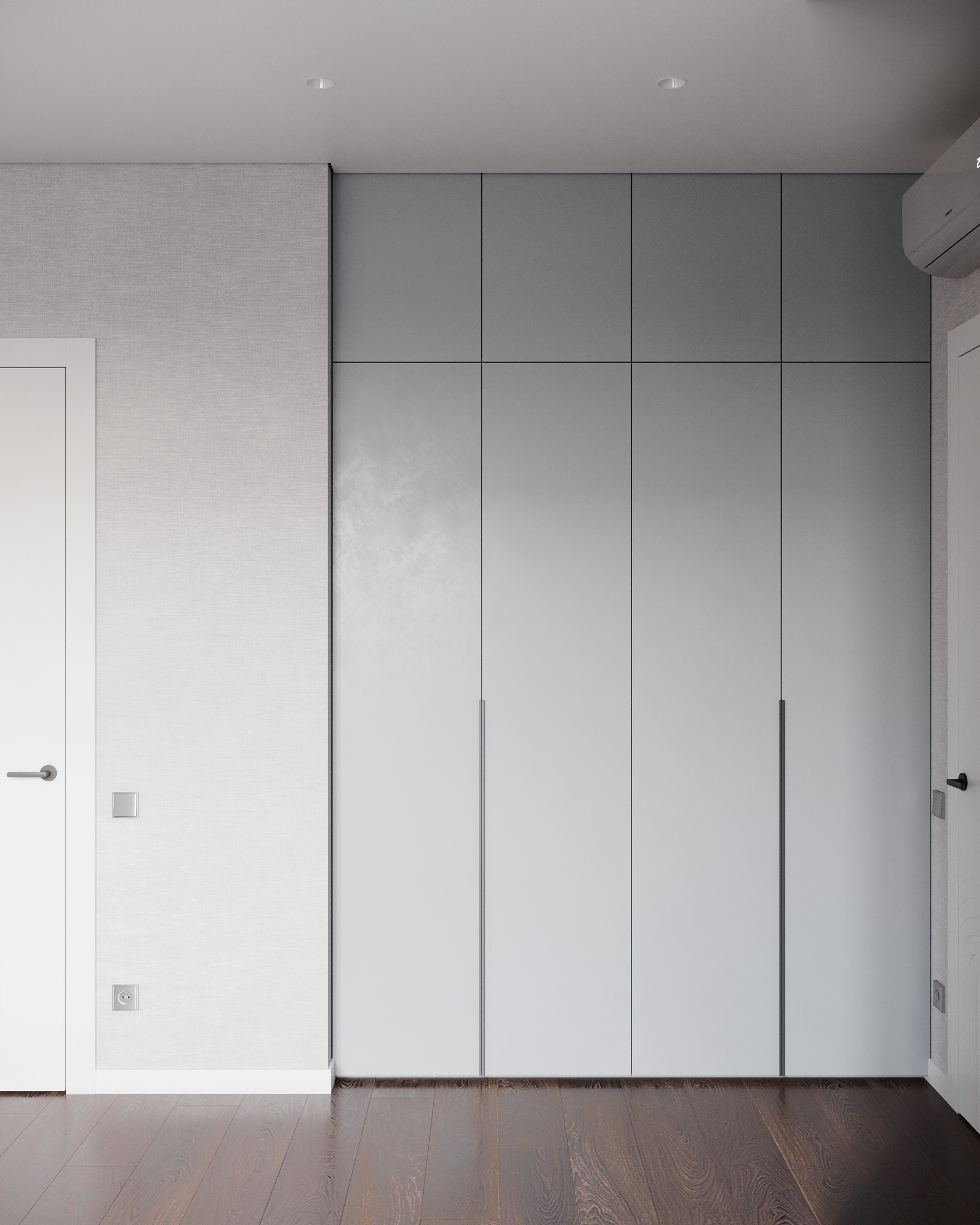 3к квартира в ЖК Айвазовский 97м2 — Спальня