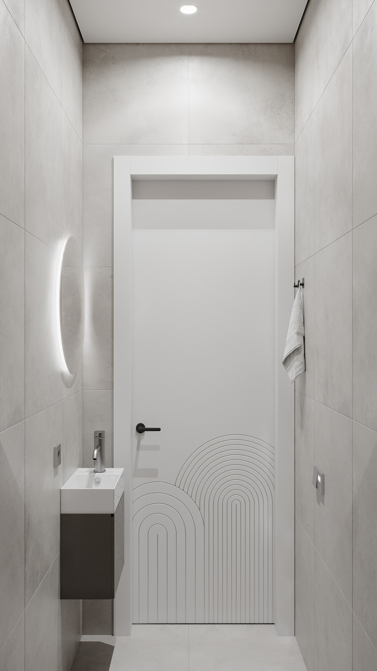 3к квартира в ЖК Айвазовский 97м2 — Санузел