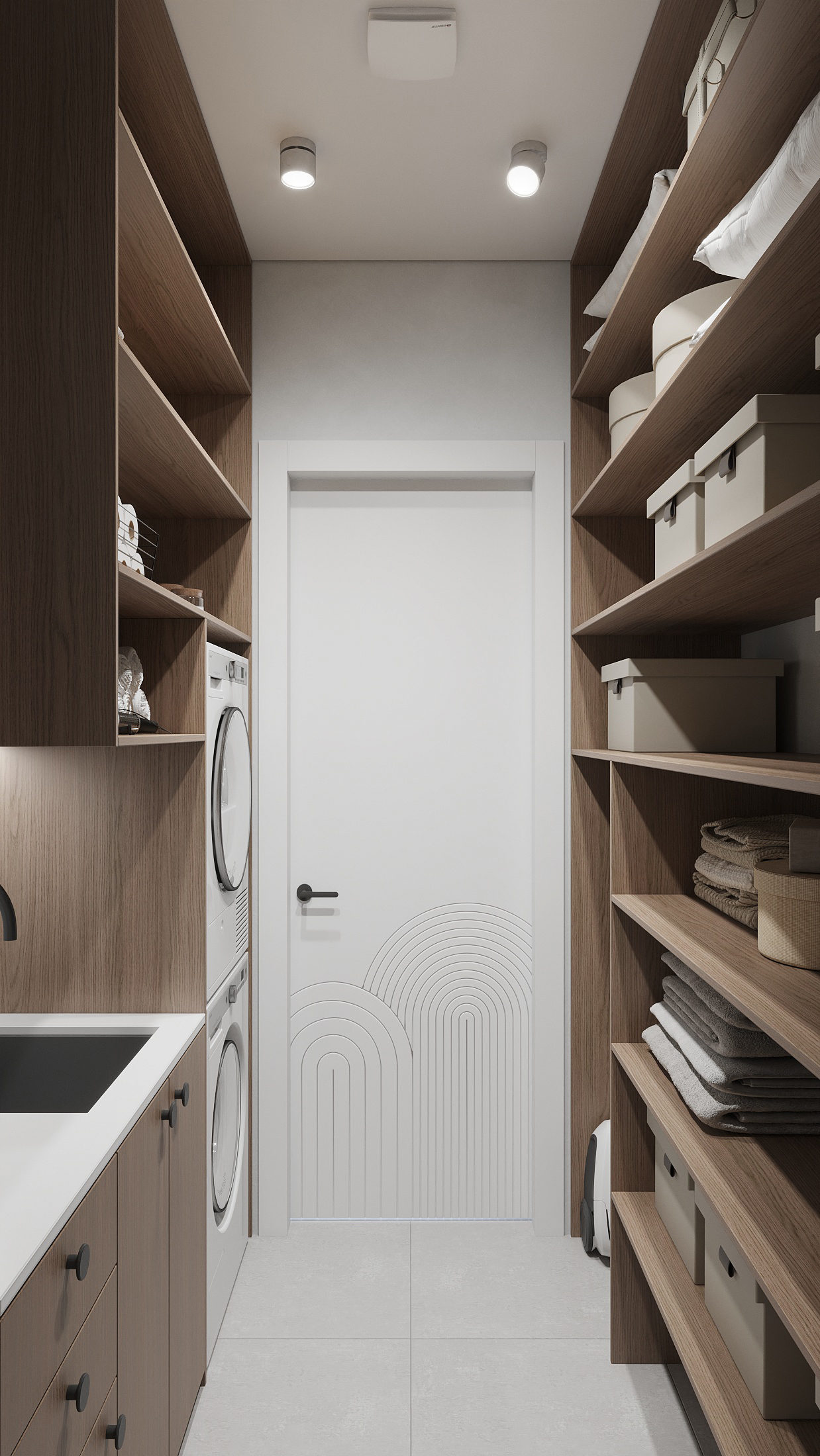 3к квартира в ЖК Айвазовский 97м2 — Постирочная