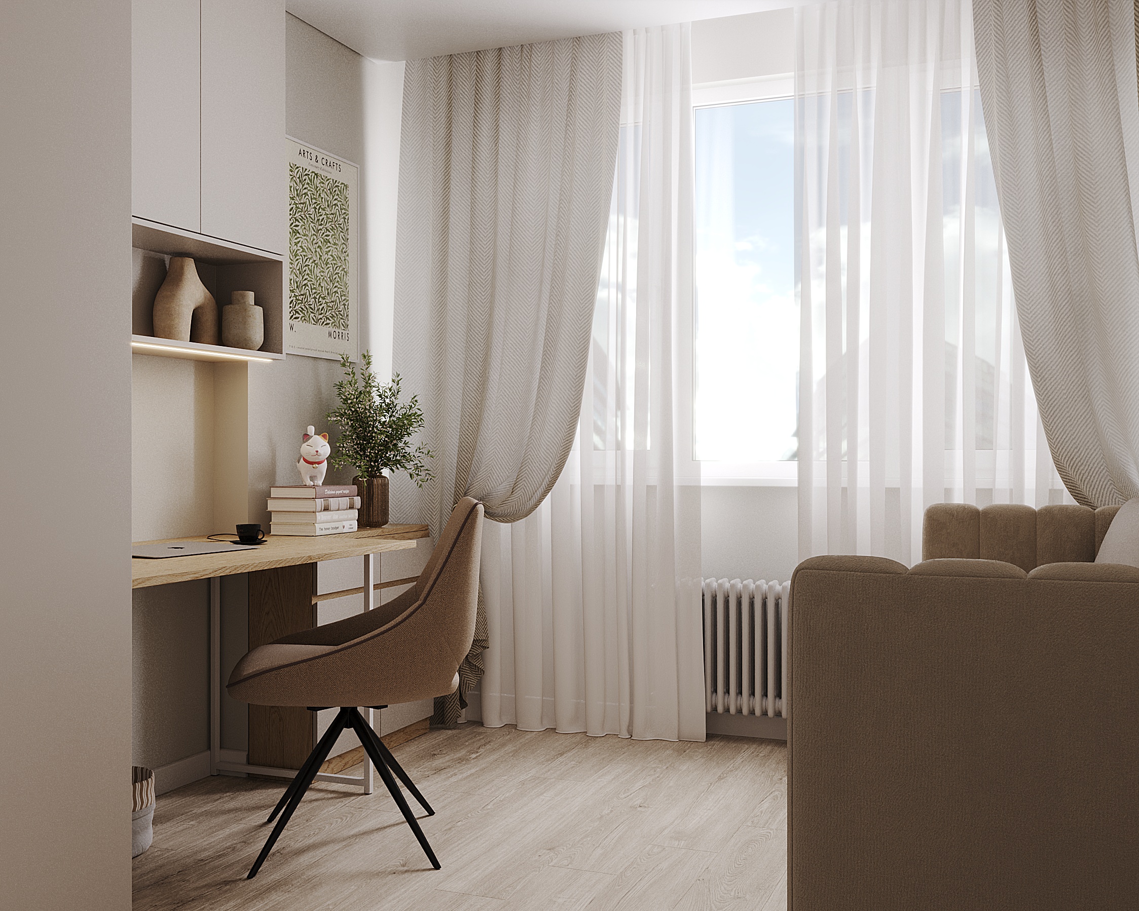 3к квартира в ЖК Домашний 86м2 — Детская