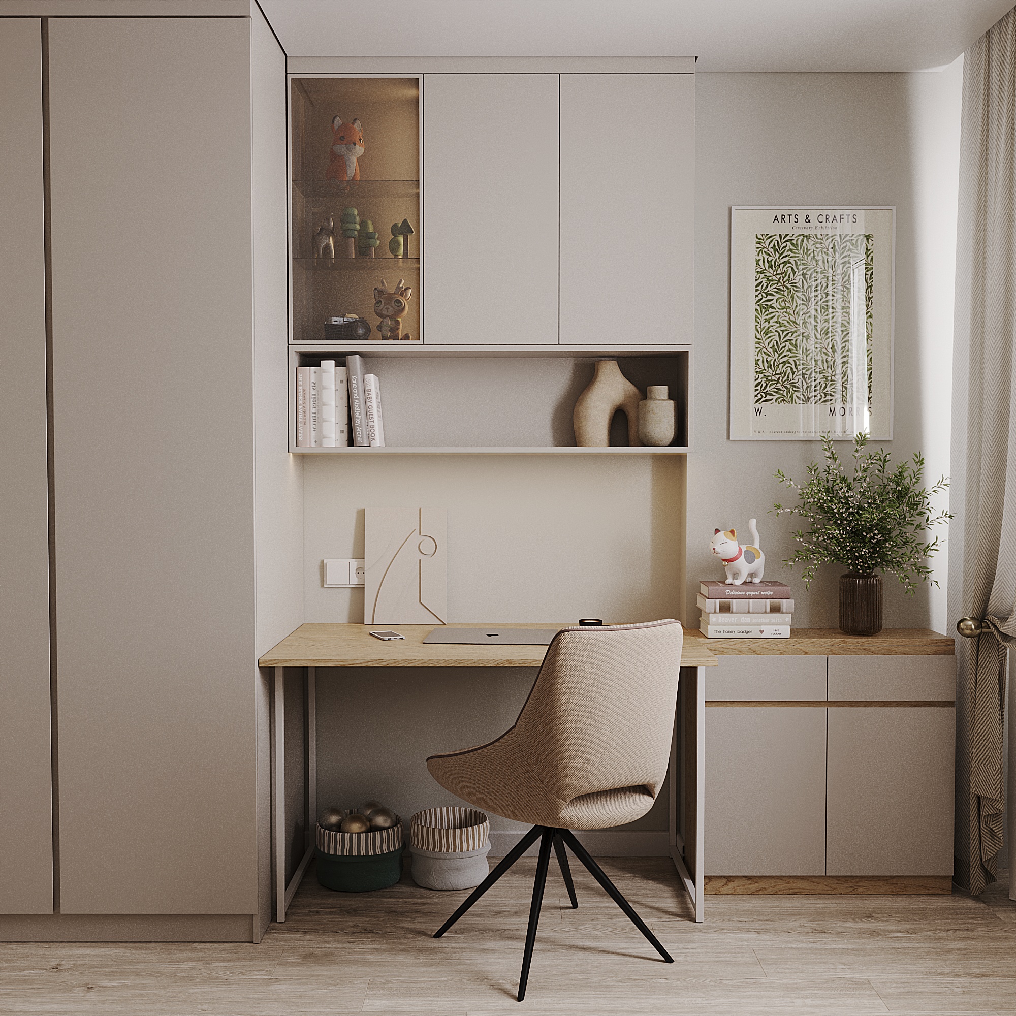 3к квартира в ЖК Домашний 86м2 — Детская