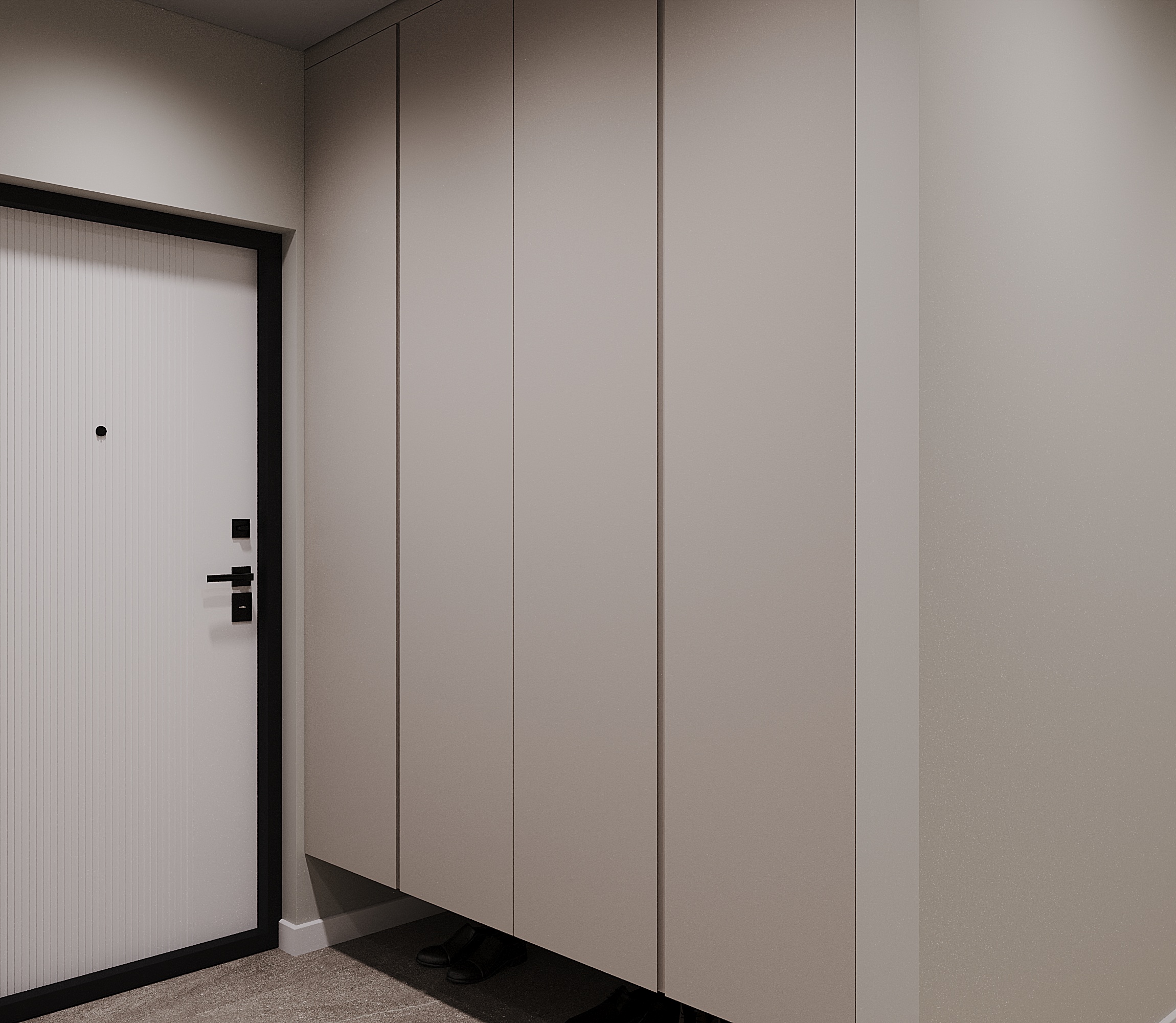 3к квартира в ЖК Домашний 86м2 — Прихожая