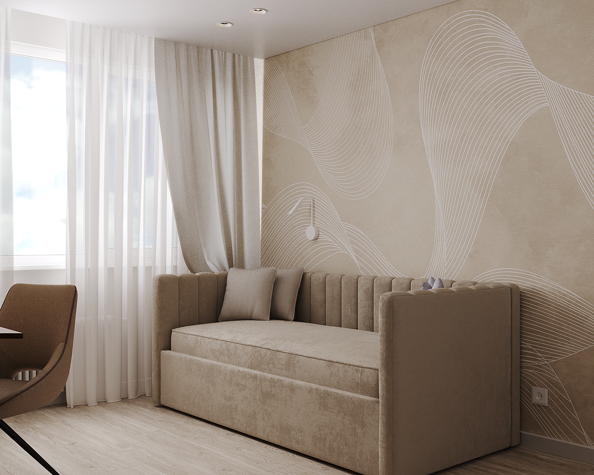 3к квартира в ЖК Домашний 86м2 — Детская