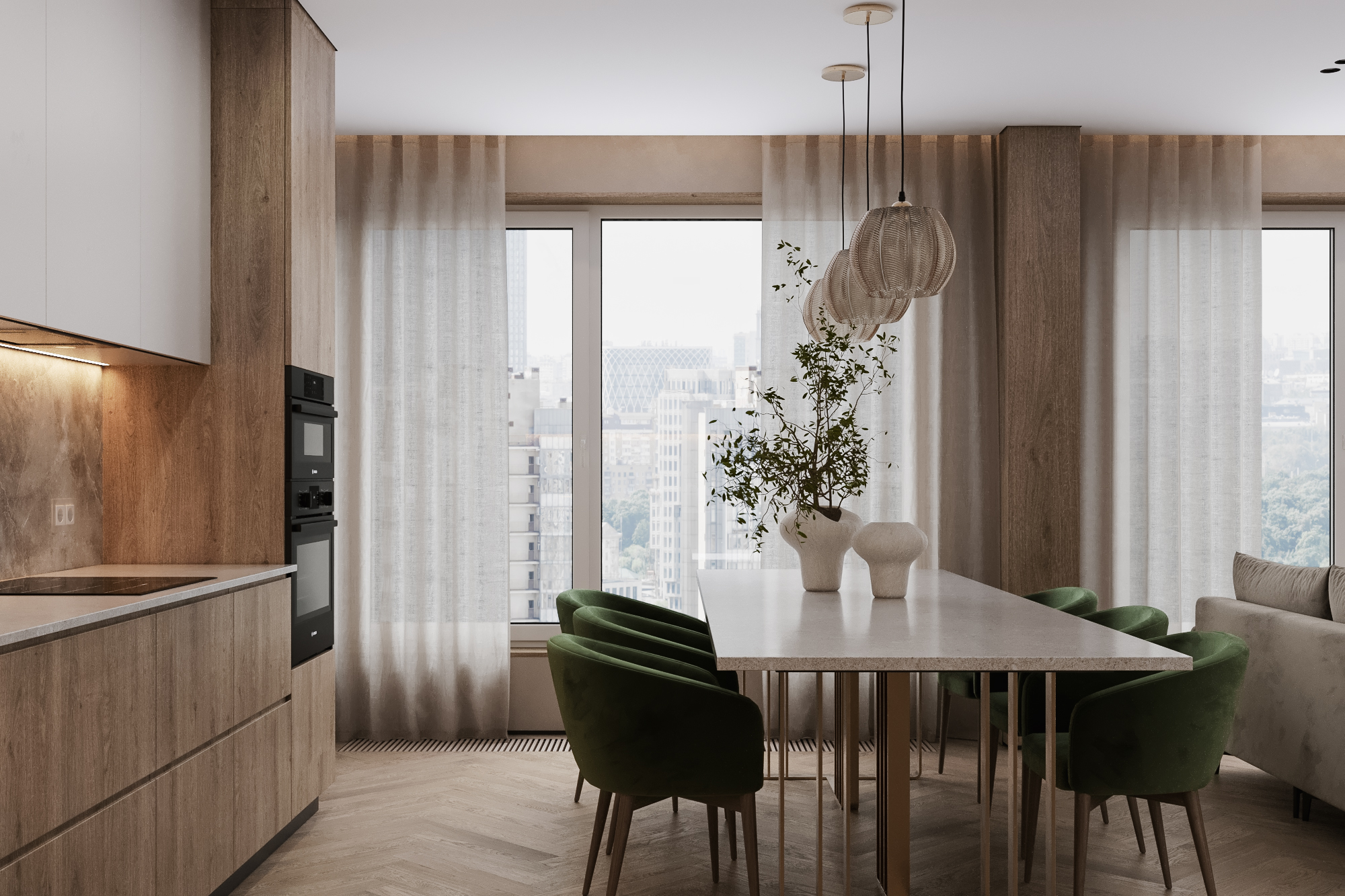 3к квартира в жк Европейский квартал 90м2 — гост