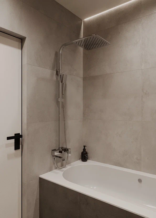 3к квартира в жк Европейский квартал 90м2 — Санузел