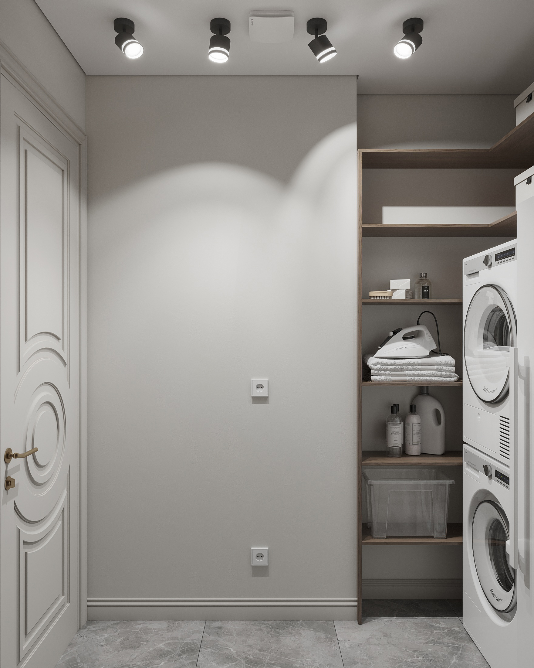 3к квартира в ЖК на Гастелло 110м2 — Кладовая