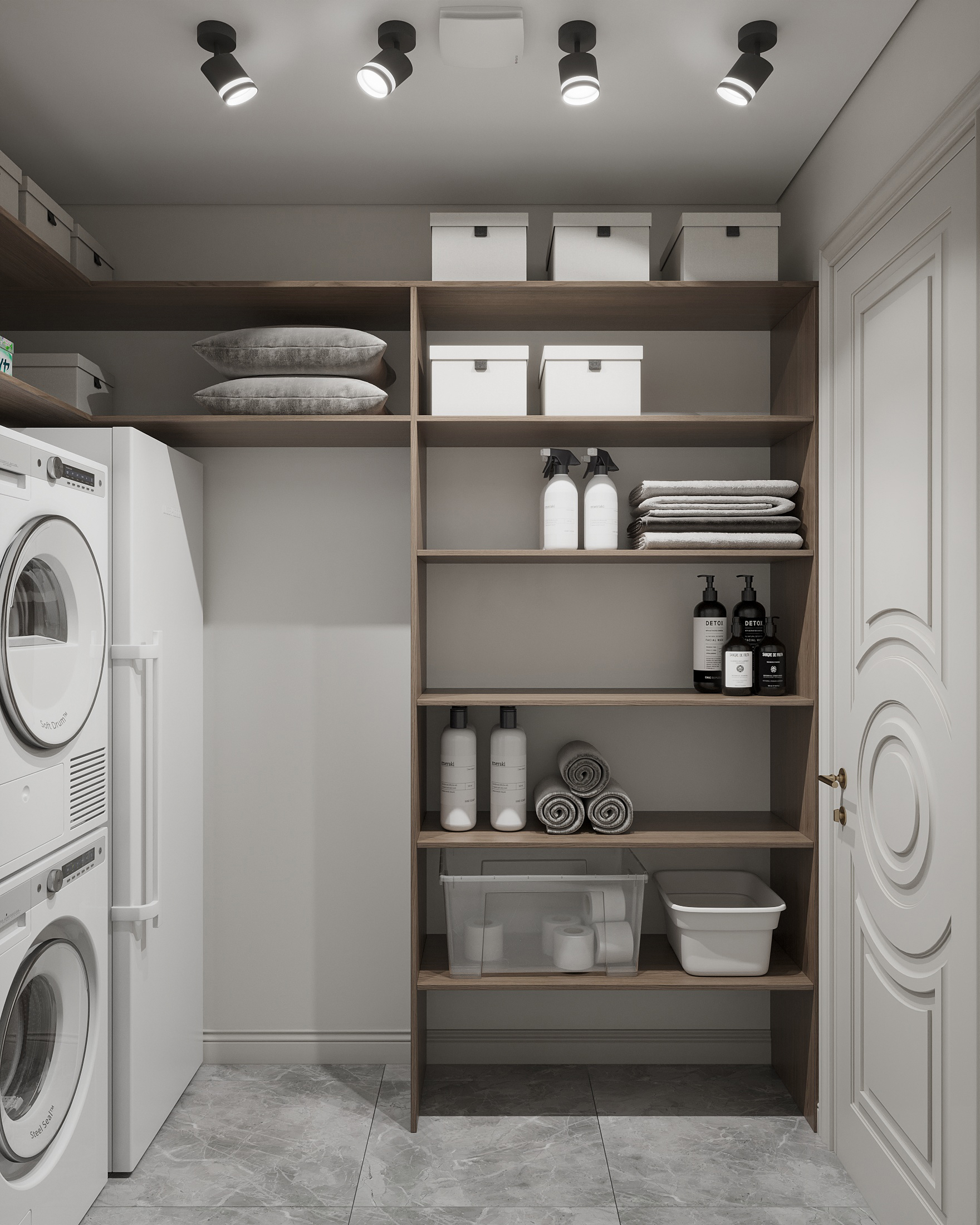 3к квартира в ЖК на Гастелло 110м2 — Кладовая