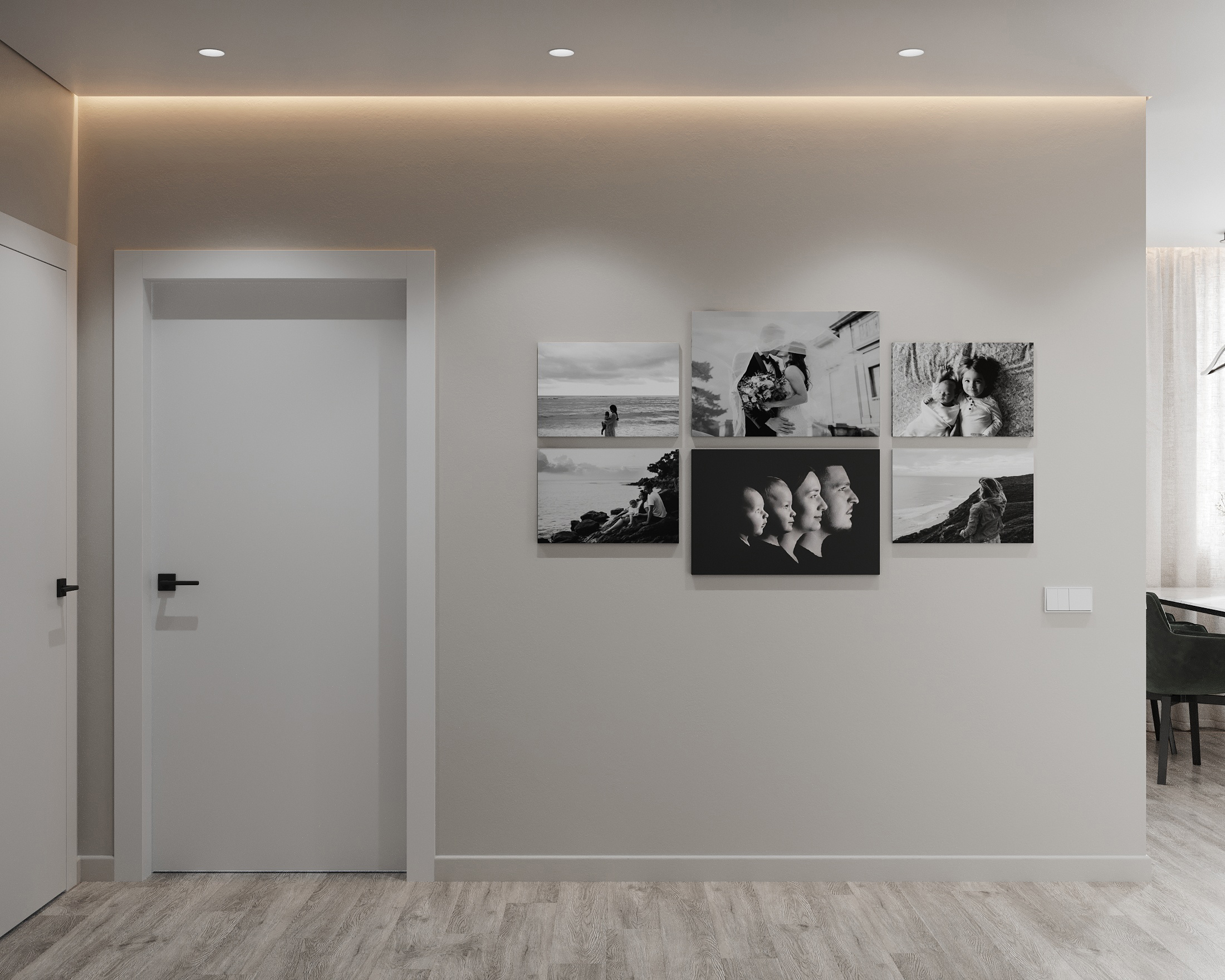 2к квартира в ЖК Гранд Квартал 62м2 — Прихожая