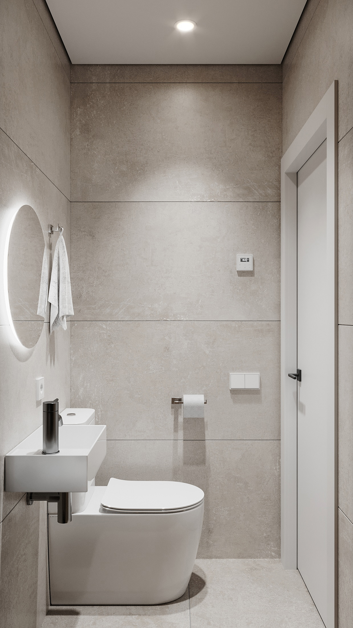 2к квартира в ЖК Гранд Квартал 62м2 — Санузел