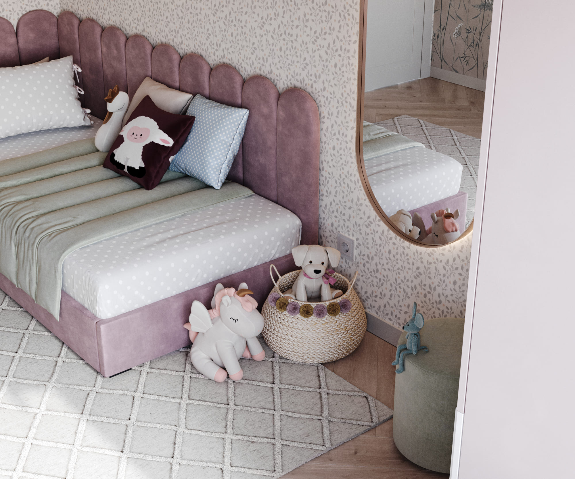 3к квартира в жк Гранд Квартал 76м2 — Детская