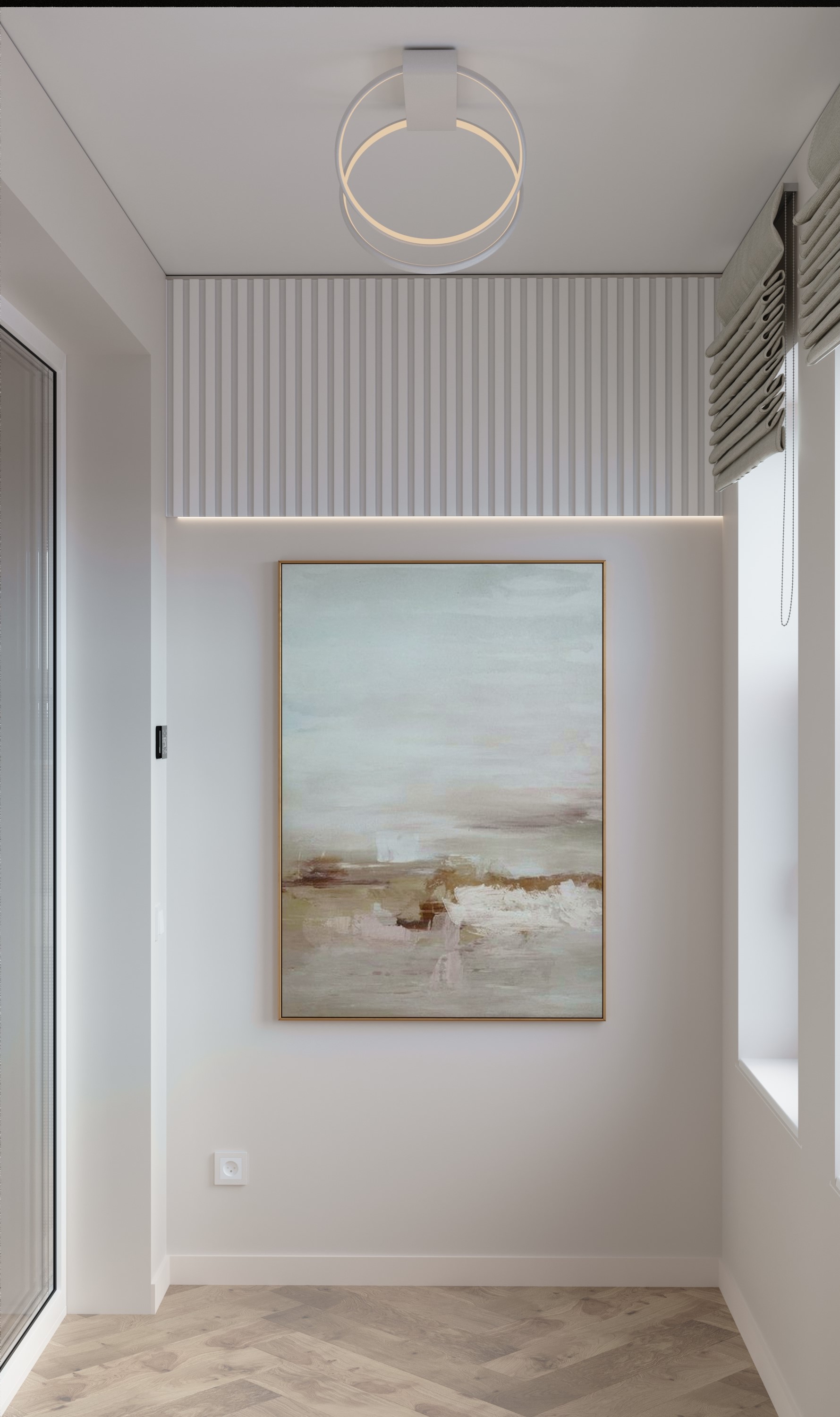 3к квартира в жк Гранд Квартал 76м2 — Спальня