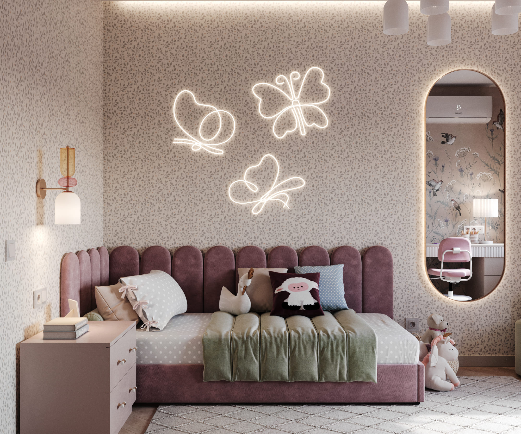 3к квартира в жк Гранд Квартал 76м2 — Детская