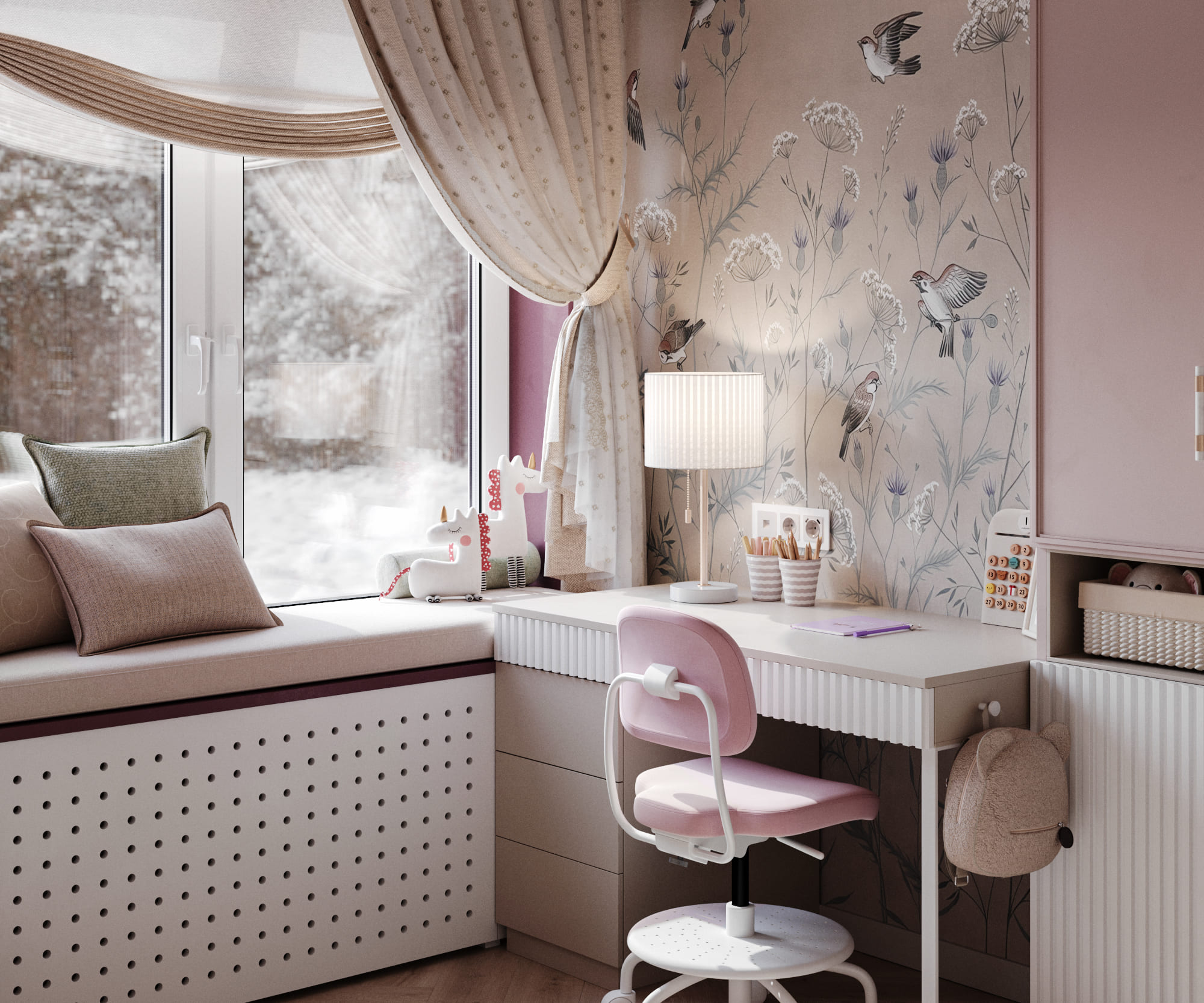 3к квартира в жк Гранд Квартал 76м2 — Детская