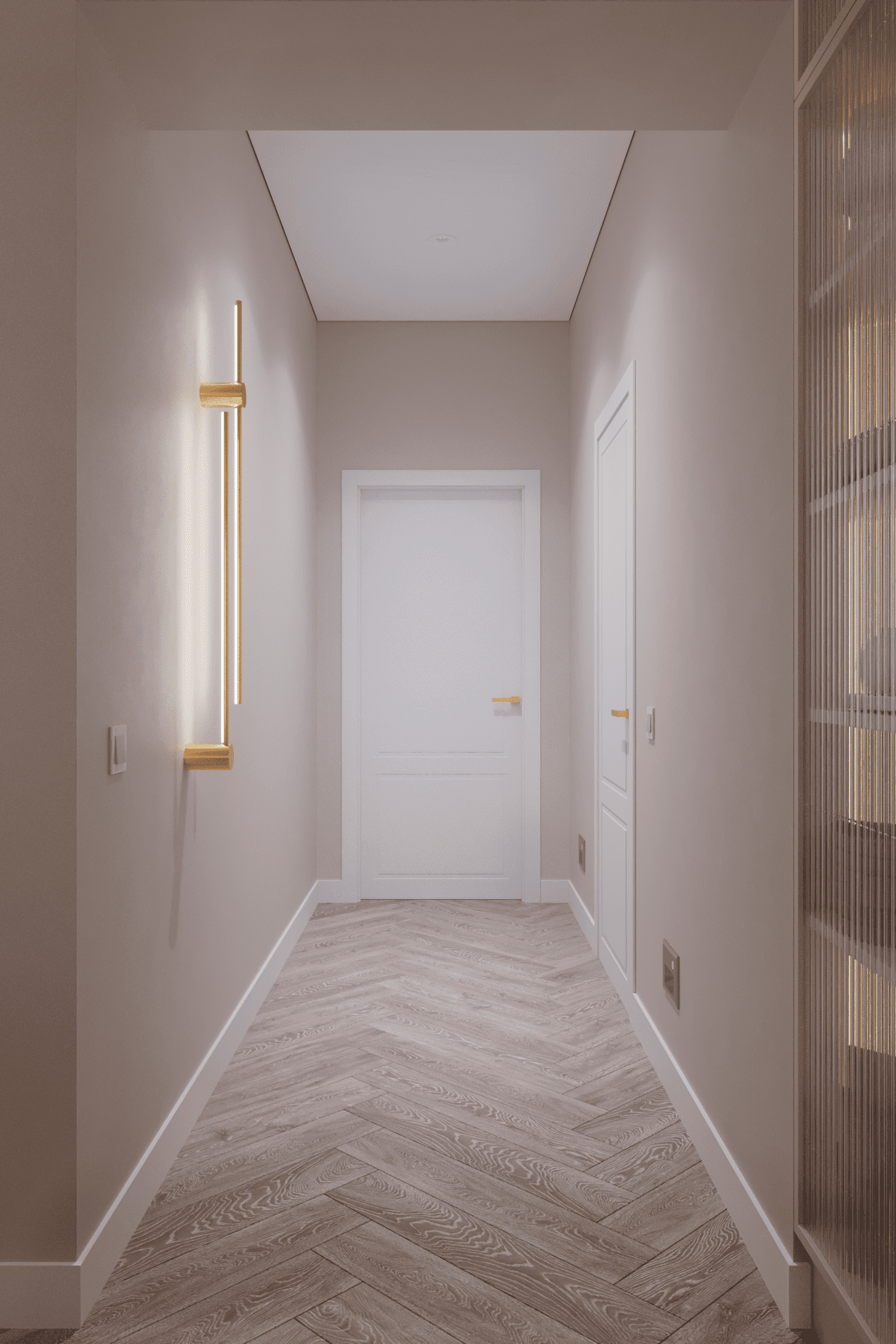 3к квартира в жк Гранд Квартал 76м2 — Прихожая