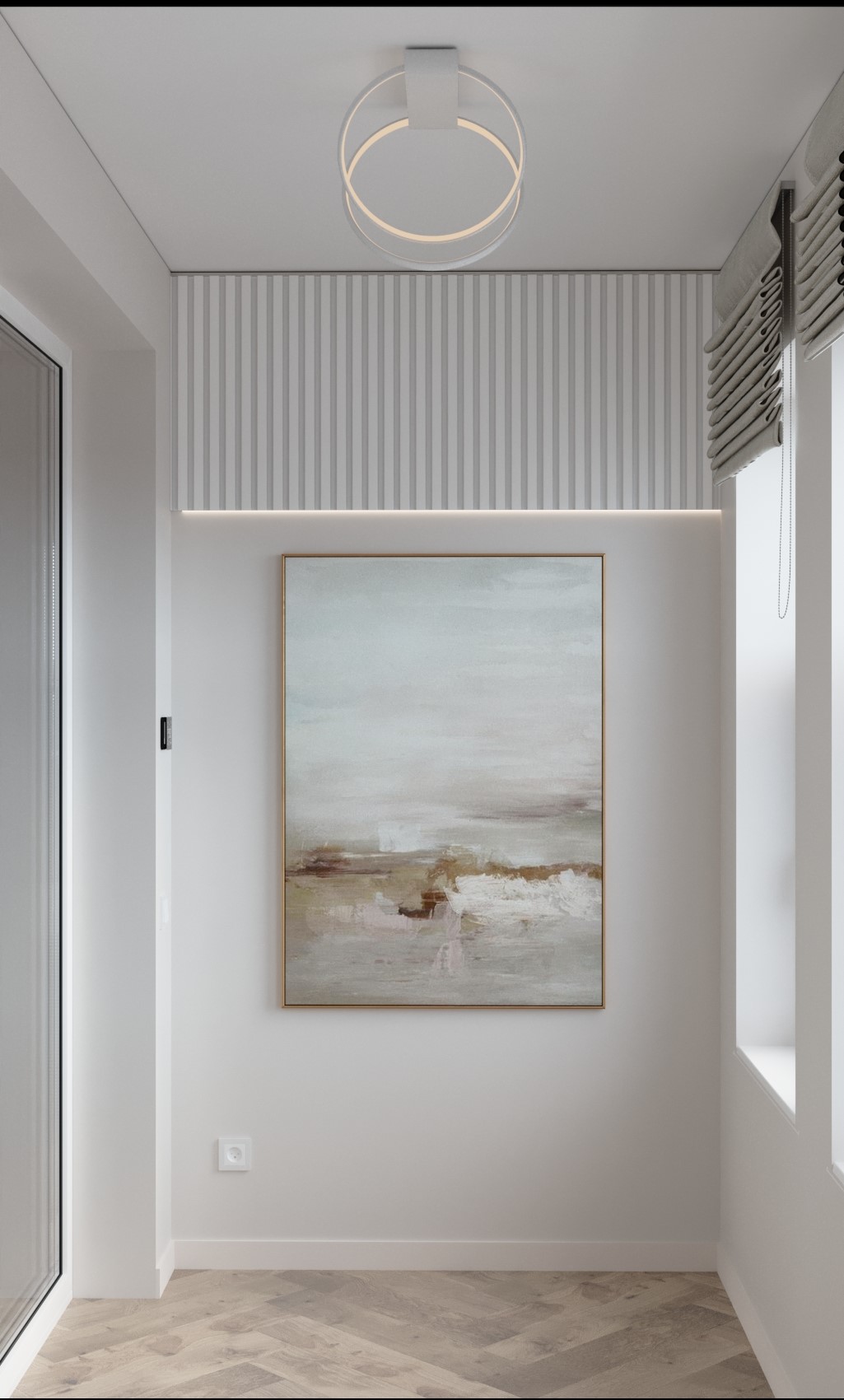 3к квартира в жк Гранд Квартал 76м2 — Спальня