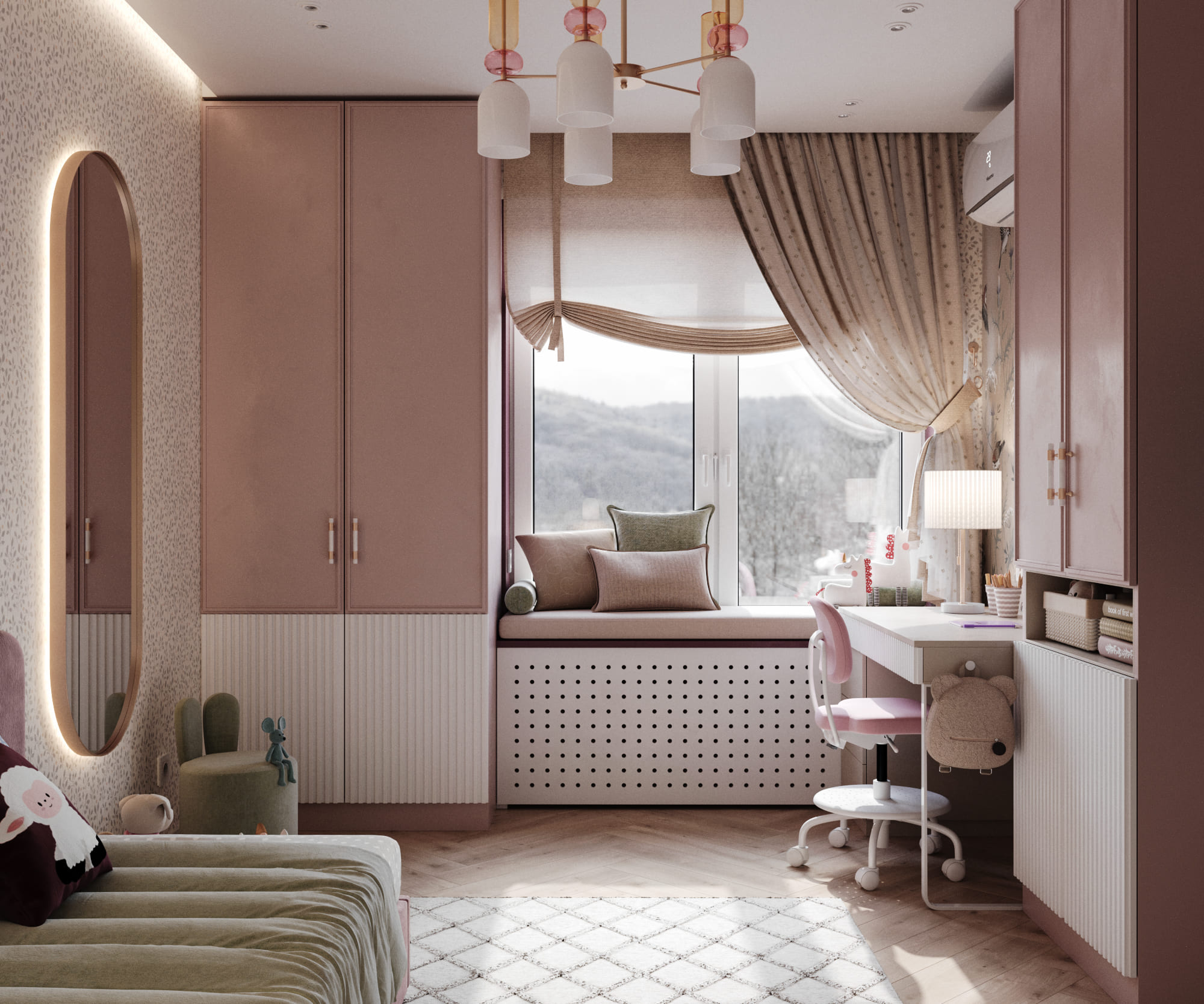 3к квартира в жк Гранд Квартал 76м2 — Детская