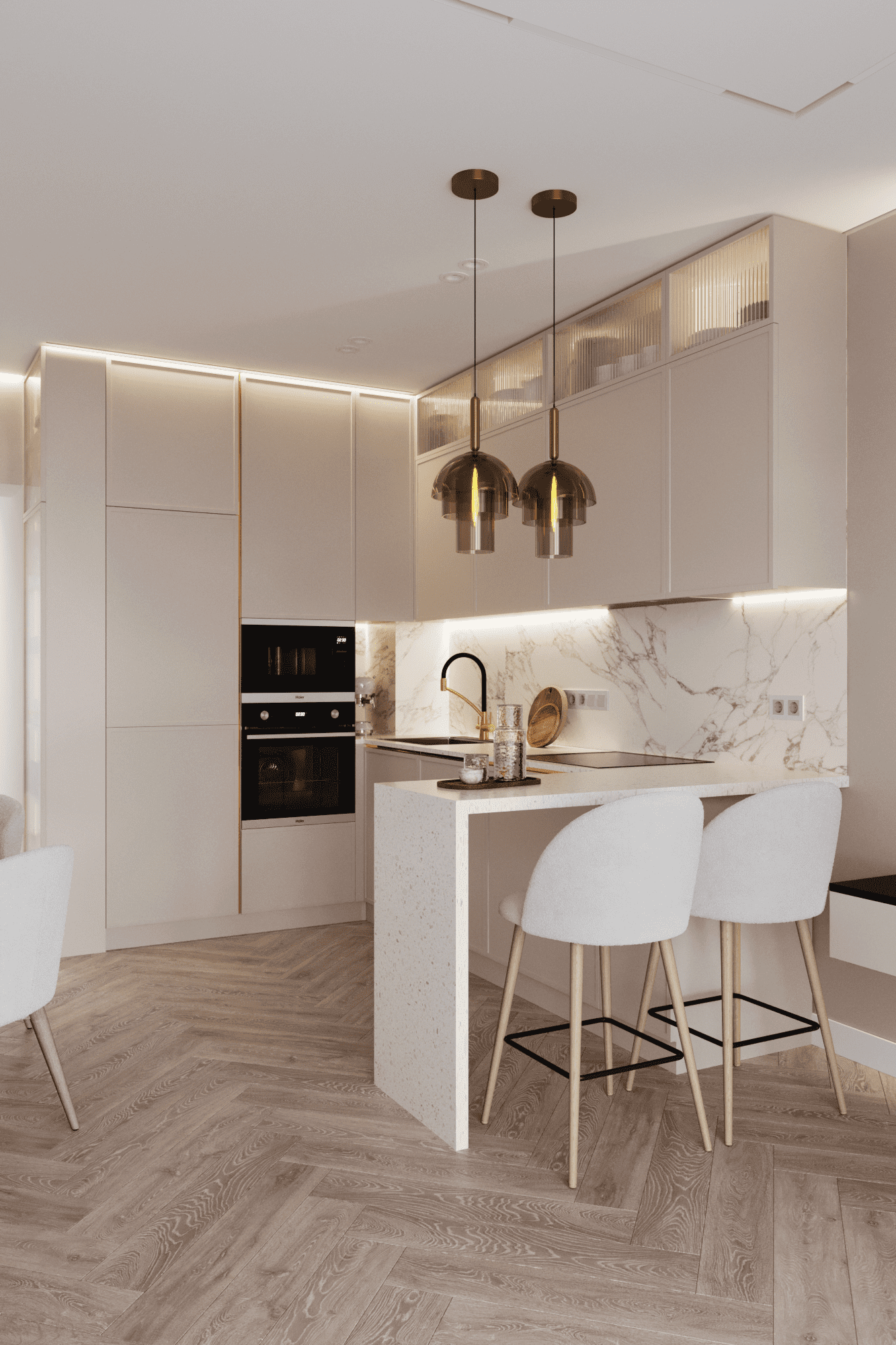 3к квартира в жк Гранд Квартал 76м2 — Прихожая