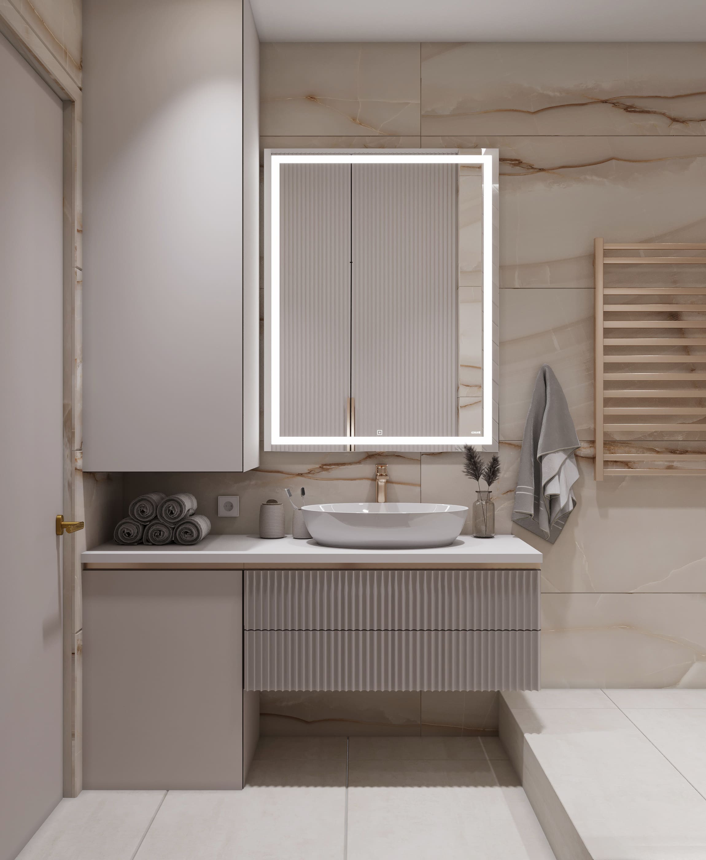 3к квартира в г. Ишим 80м2 — Санузел