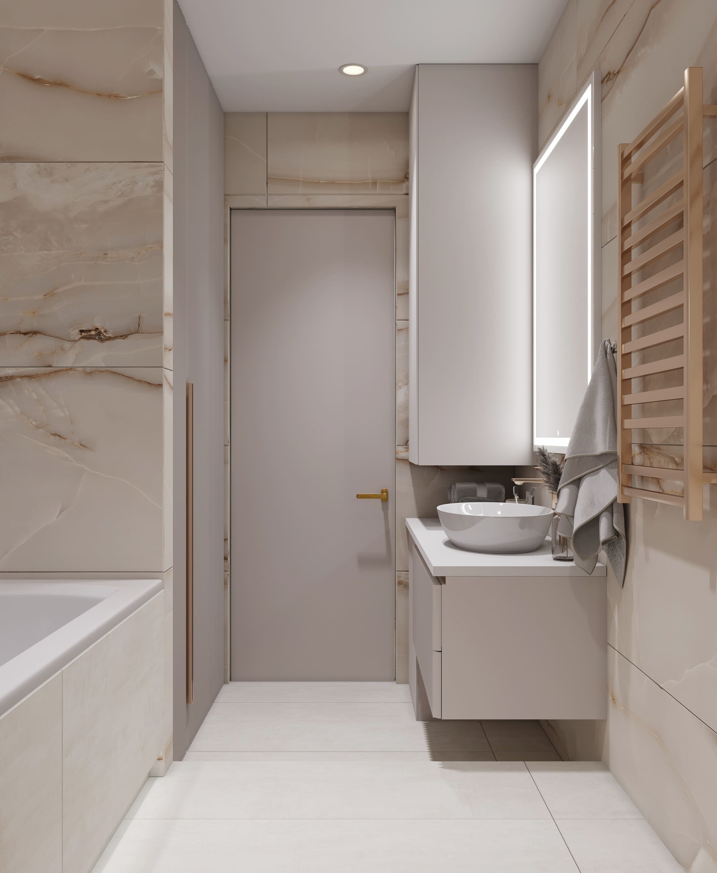 3к квартира в г. Ишим 80м2 — Санузел