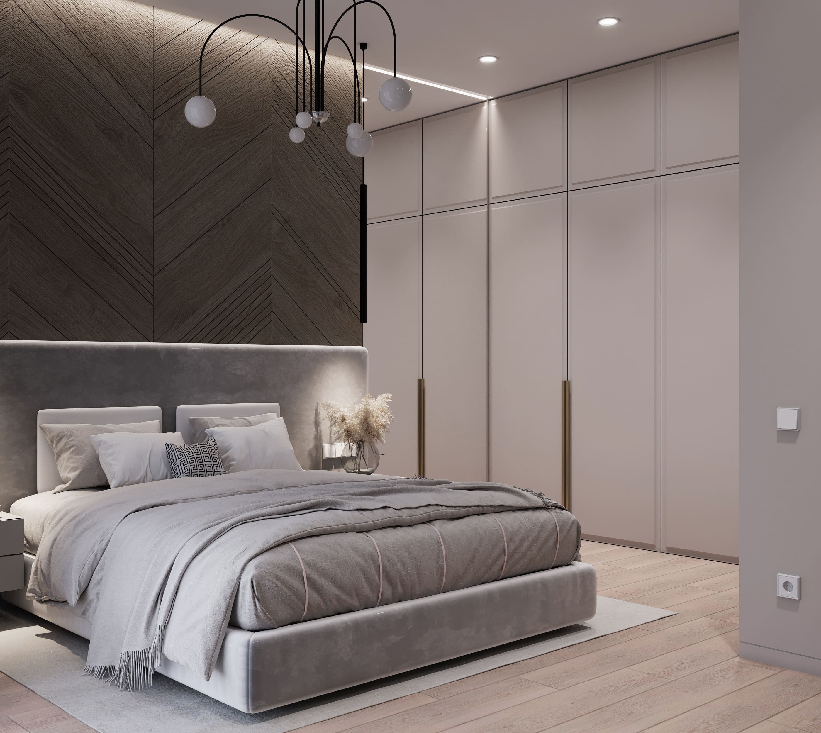 3к квартира в г. Ишим 80м2 — Спальня