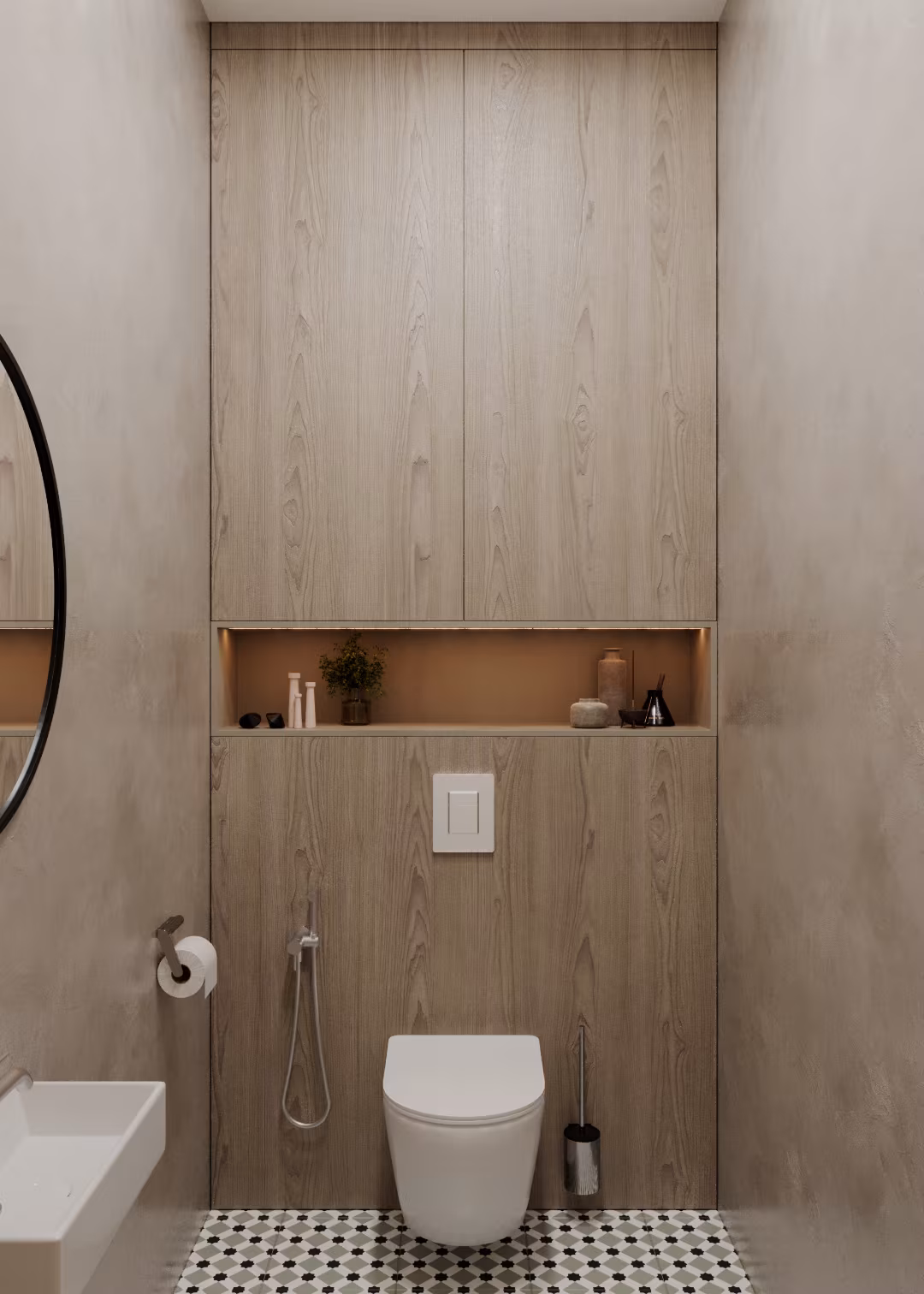 Коммуникации внутри шкафов