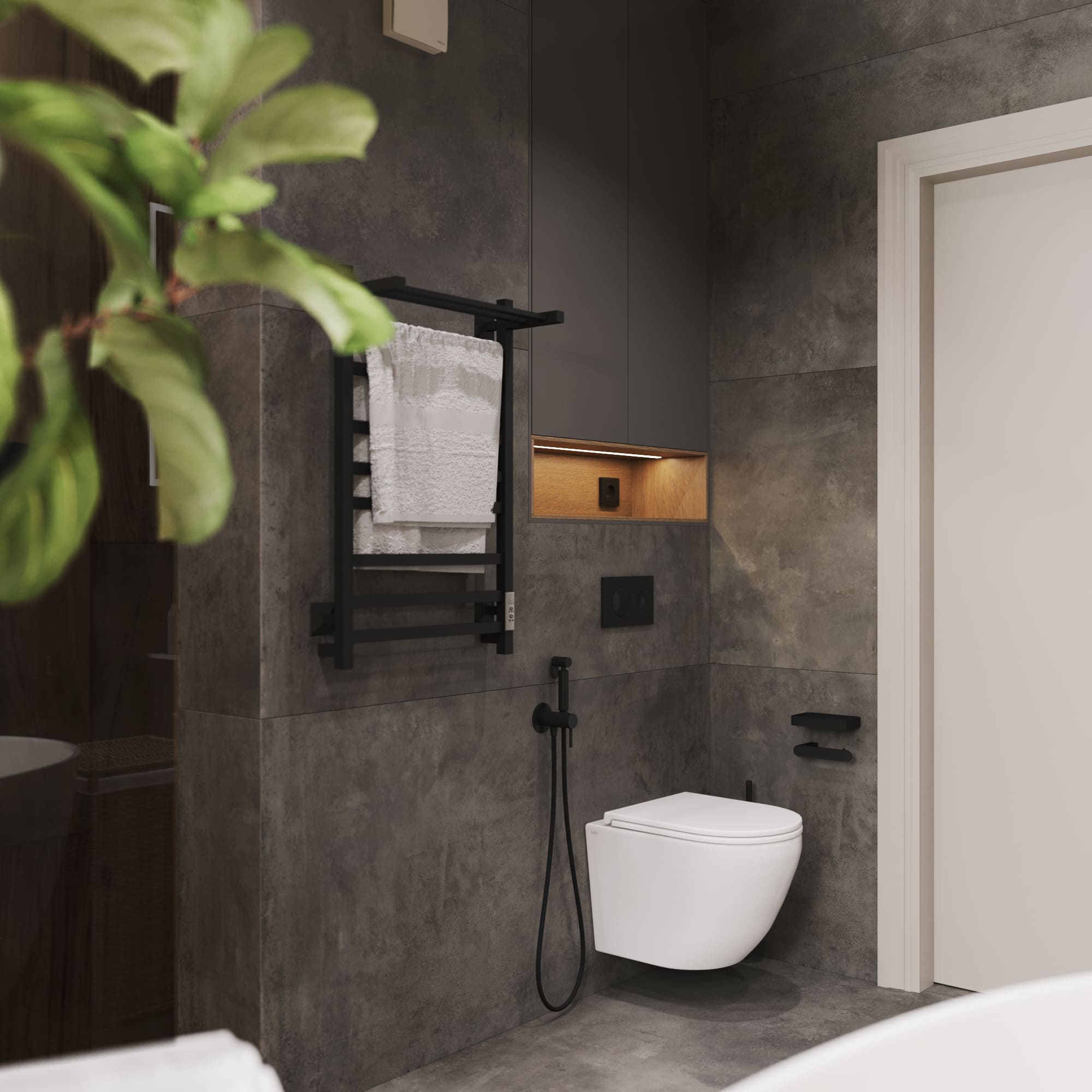 дом в п. Ушаково 130м2 — Спальня