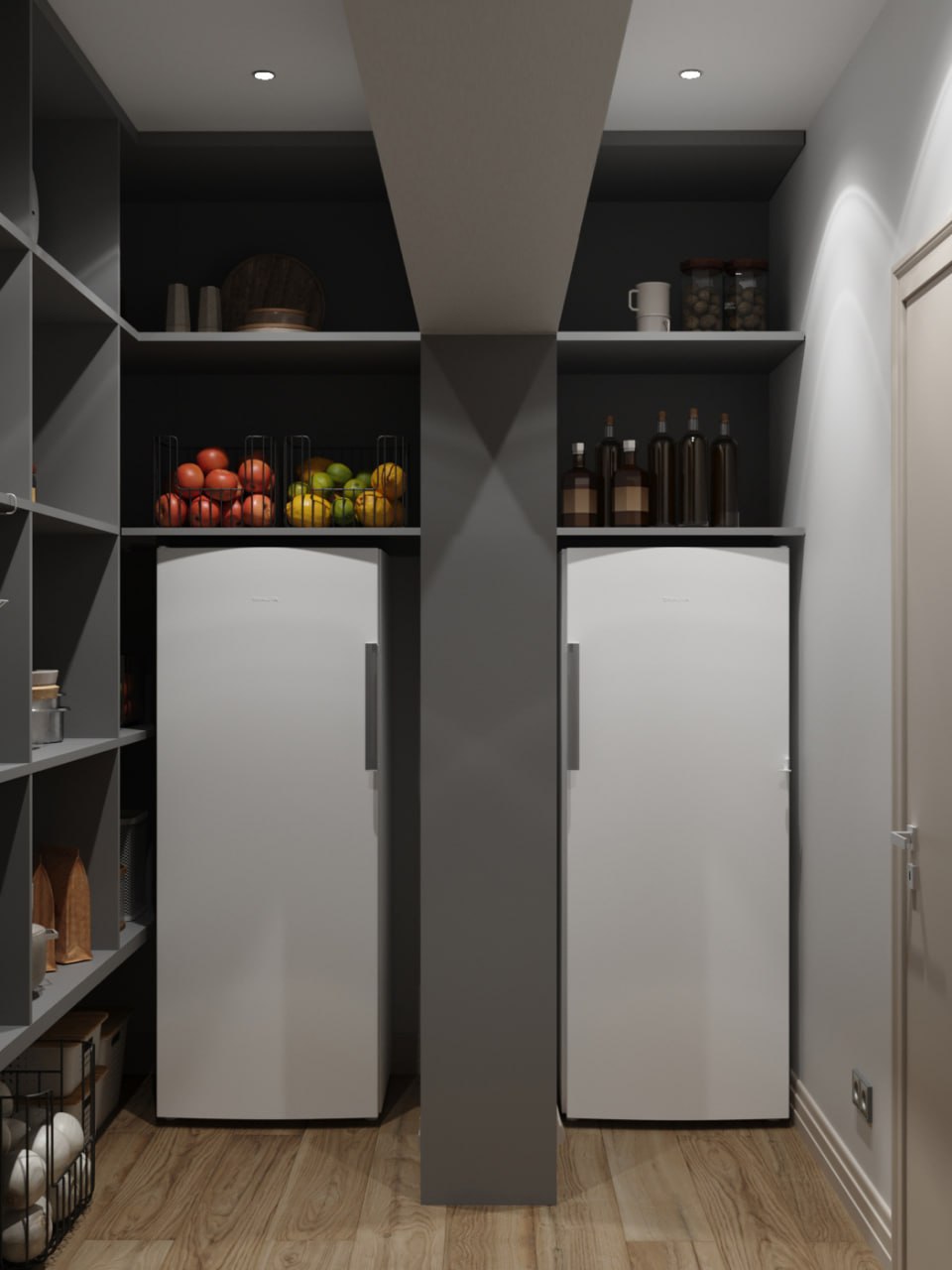 дом в п. Ушаково 130м2 — Кладовая