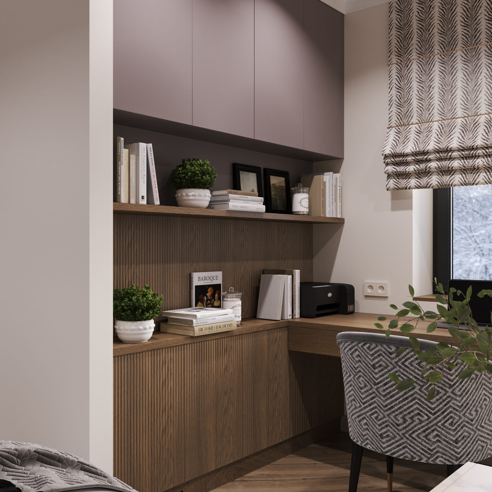 дом в п. Ушаково 130м2 — Спальня