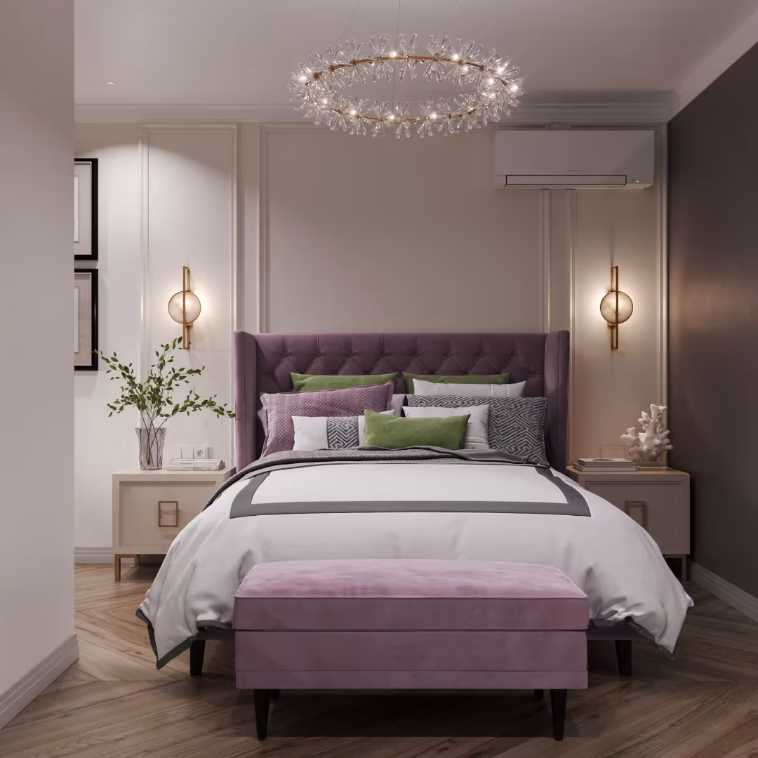 Независимый свет у кровати