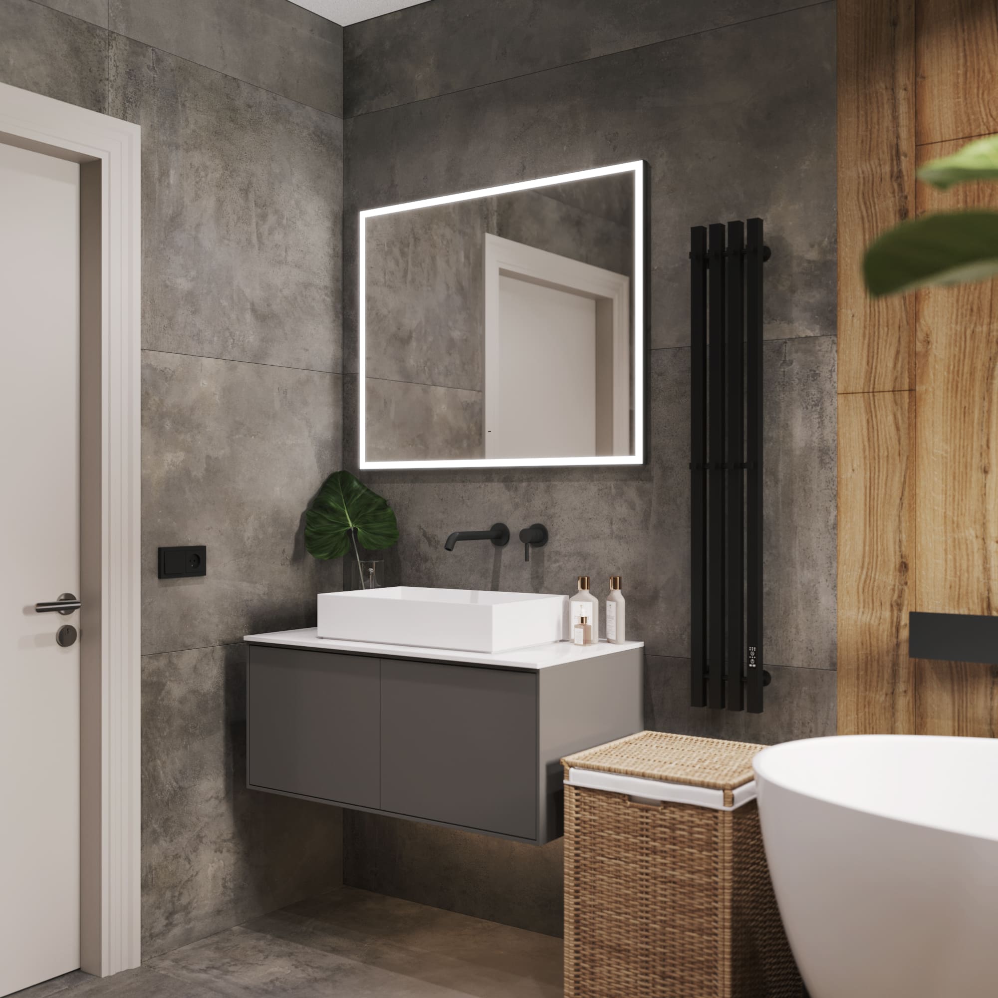 дом в п. Ушаково 130м2 — Спальня