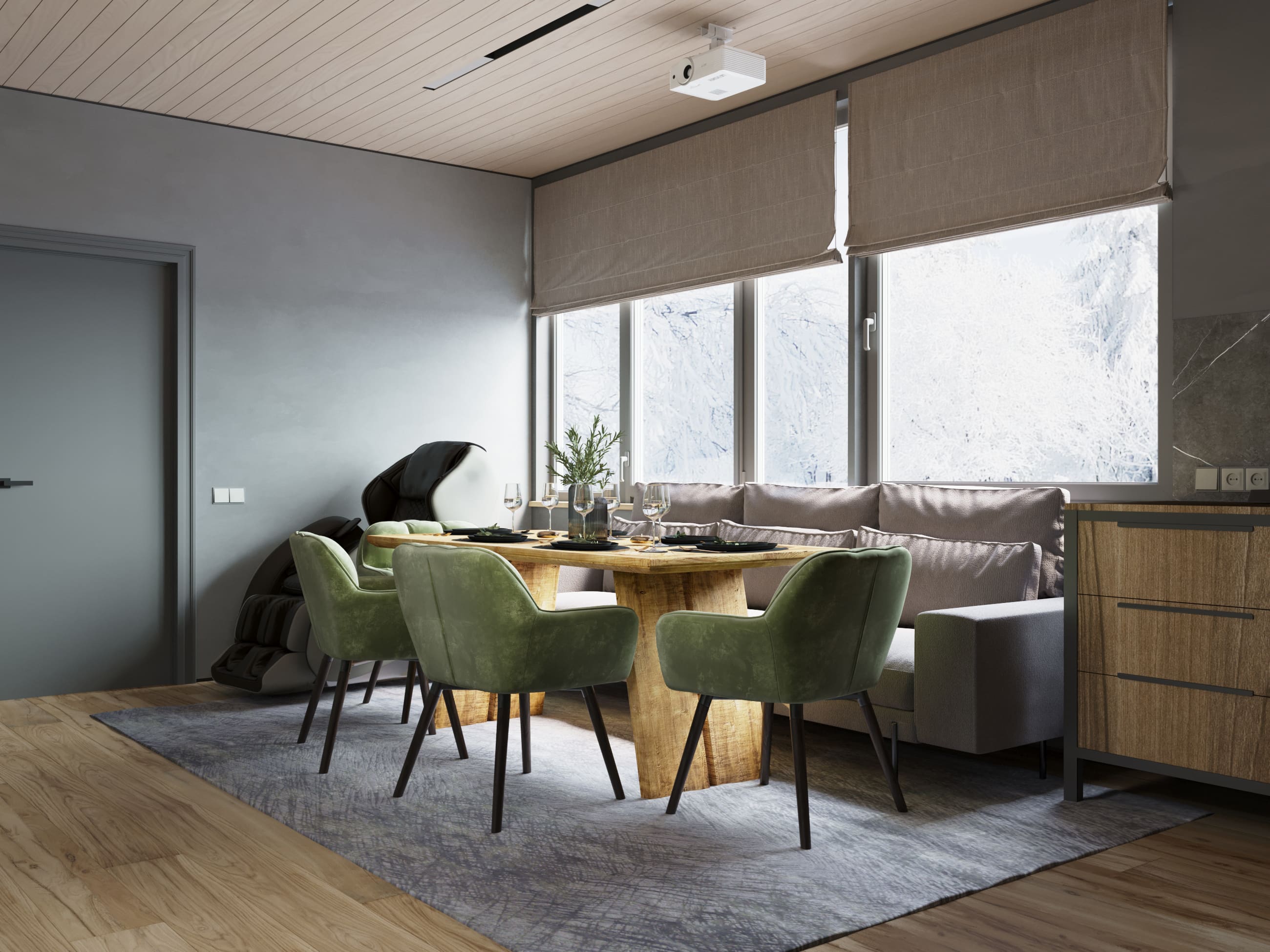 дом в п. Ушаково 130м2 — Балкон/Лоджия