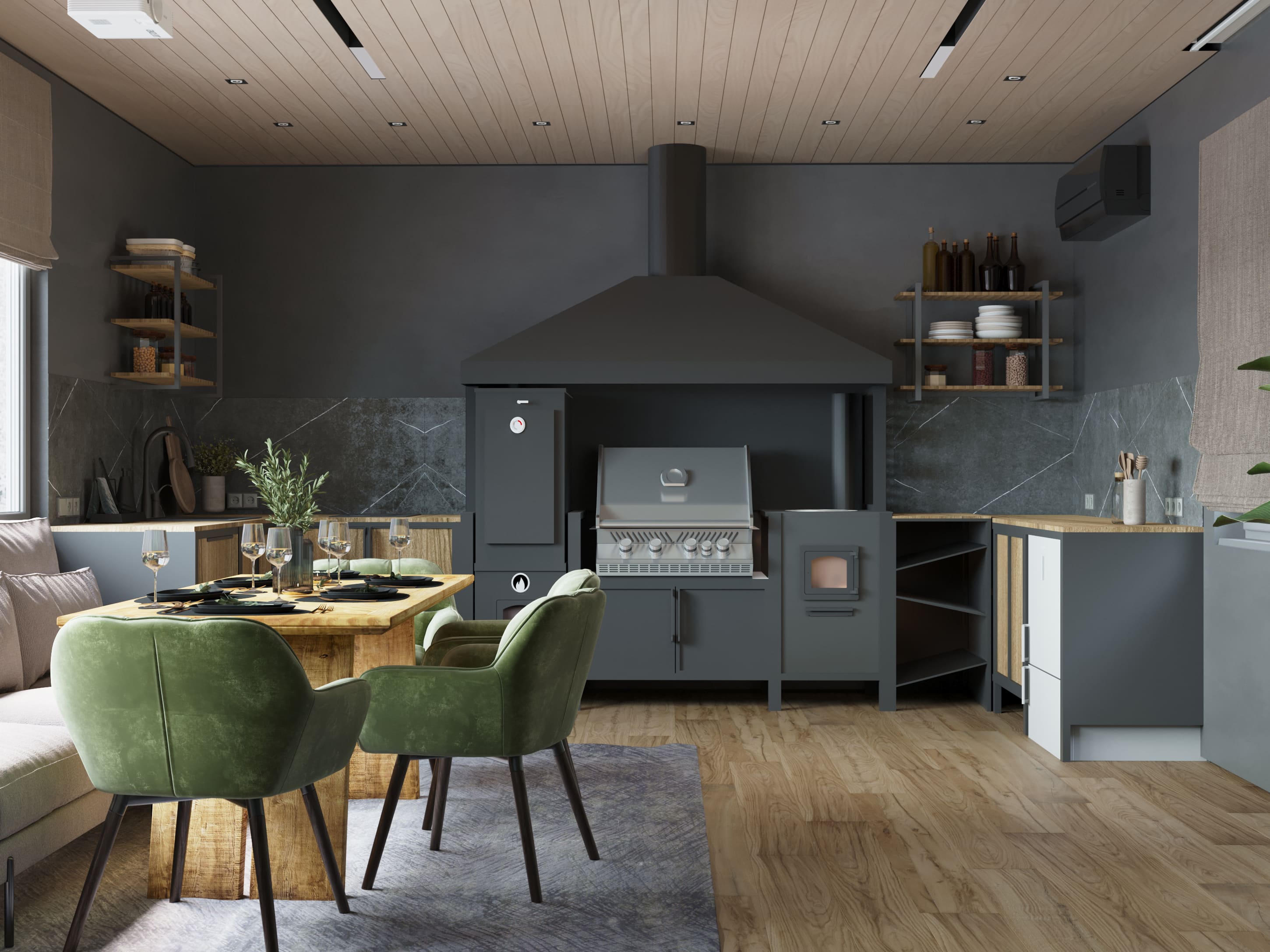 дом в п. Ушаково 130м2 — Балкон/Лоджия