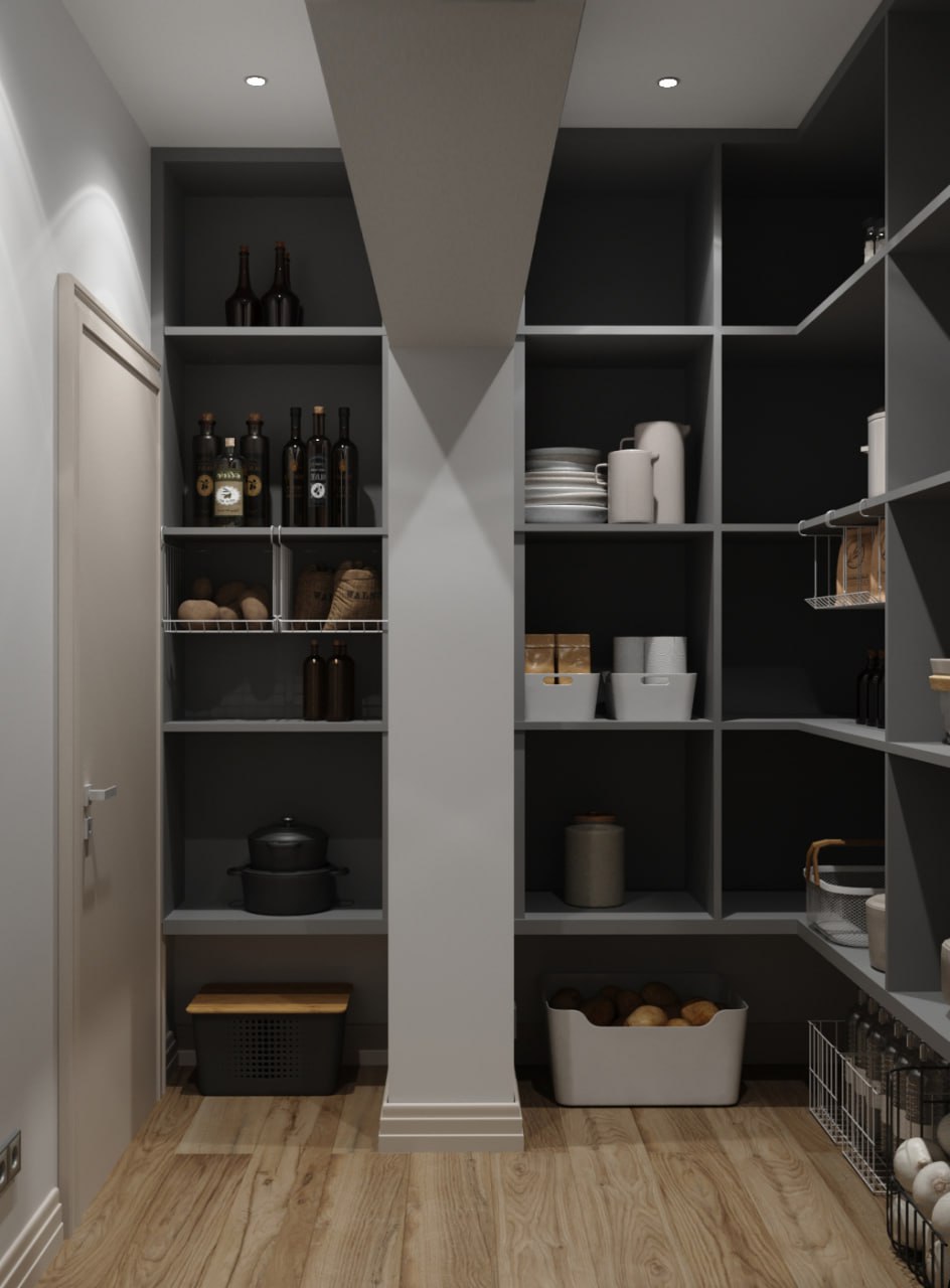 дом в п. Ушаково 130м2 — Кладовая