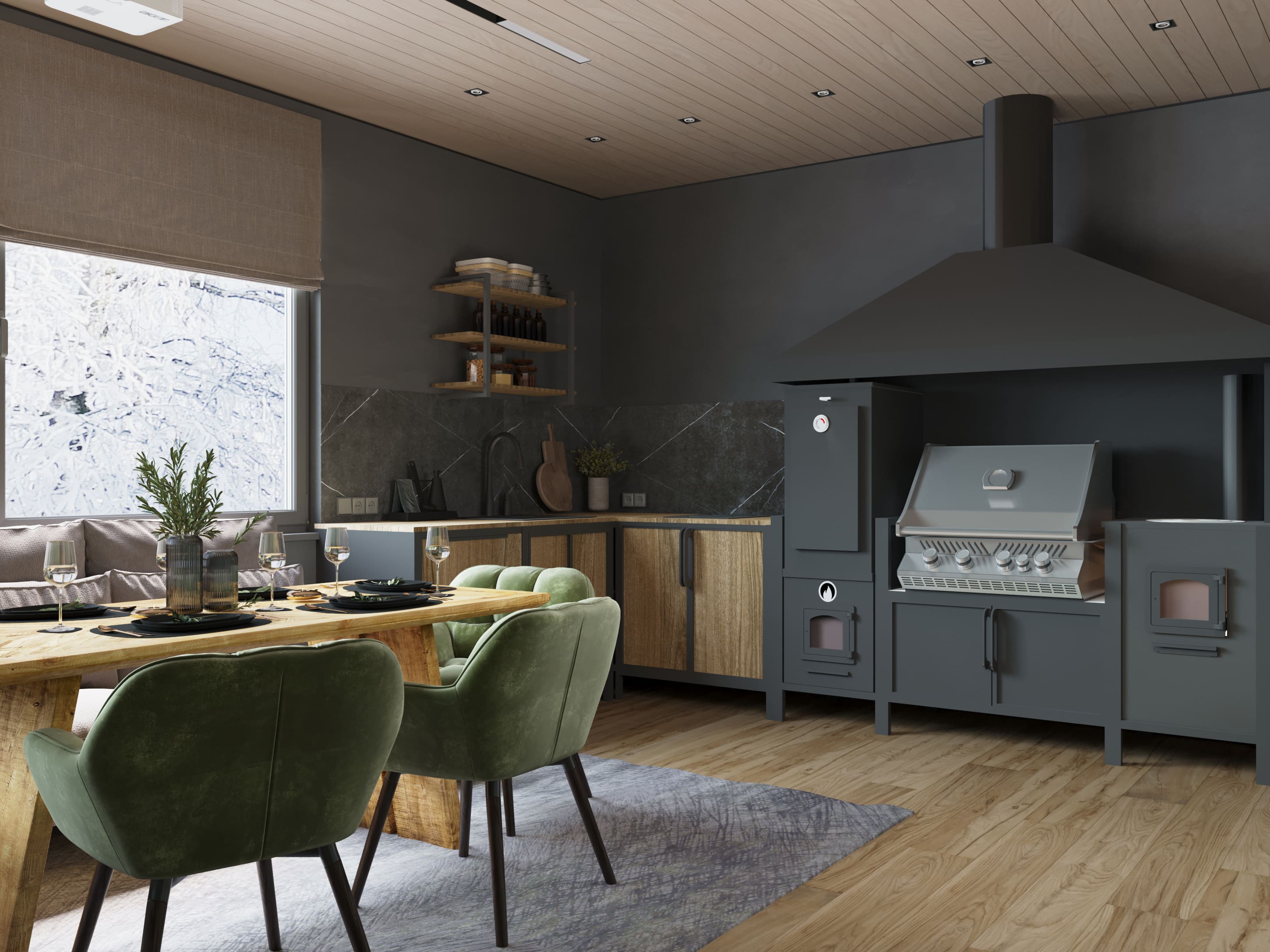 дом в п. Ушаково 130м2 — Балкон/Лоджия